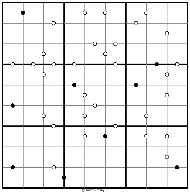 围棋点数独