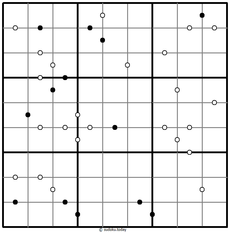 围棋点数独 #42219