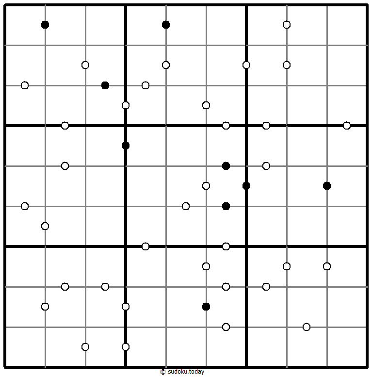 围棋点数独 #42223