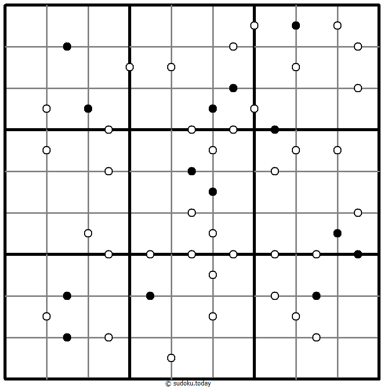 围棋点数独 #42234