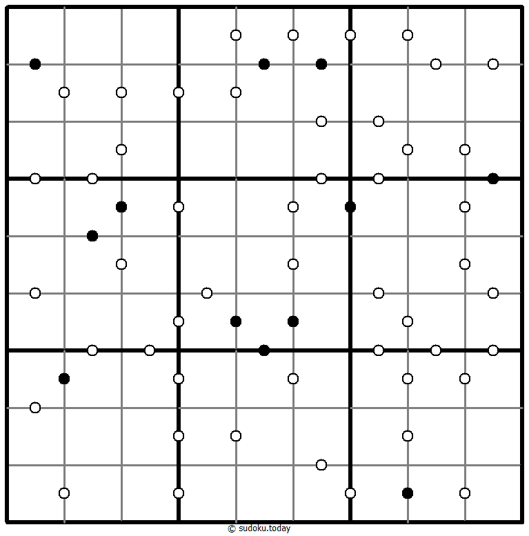 围棋点数独 #42235