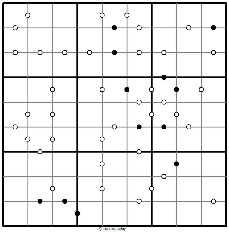 围棋点数独 示例题图