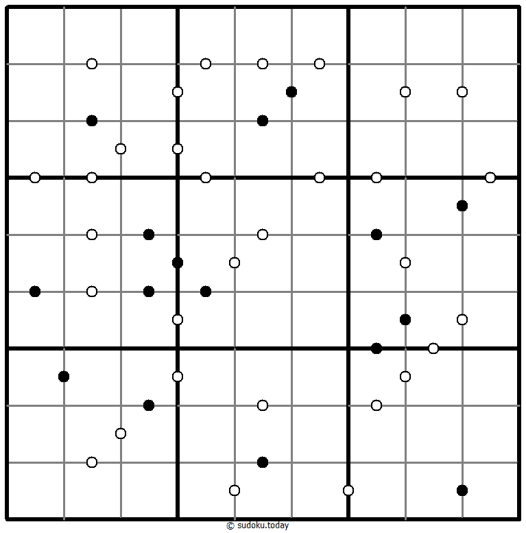 围棋点数独 #42400