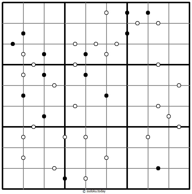 围棋点数独 示例题图