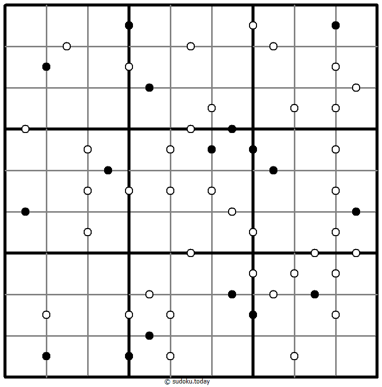 围棋点数独 #42444