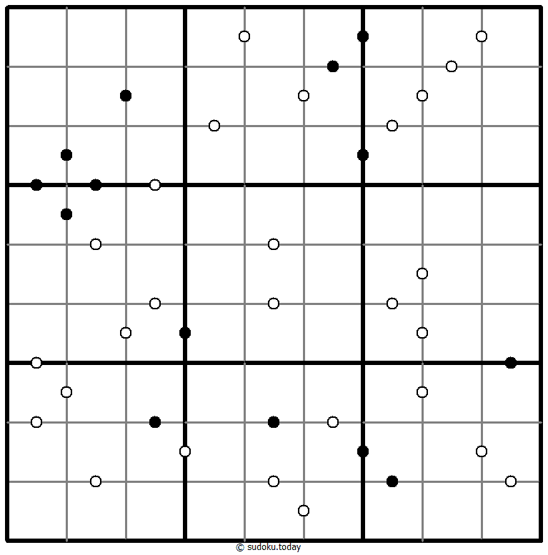 围棋点数独 示例题图