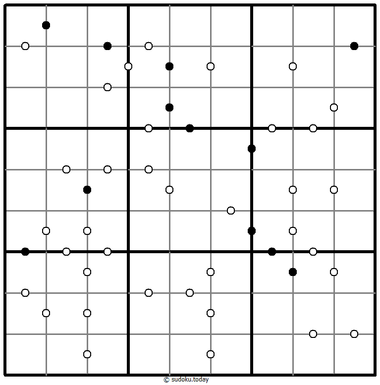 围棋点数独 #42536