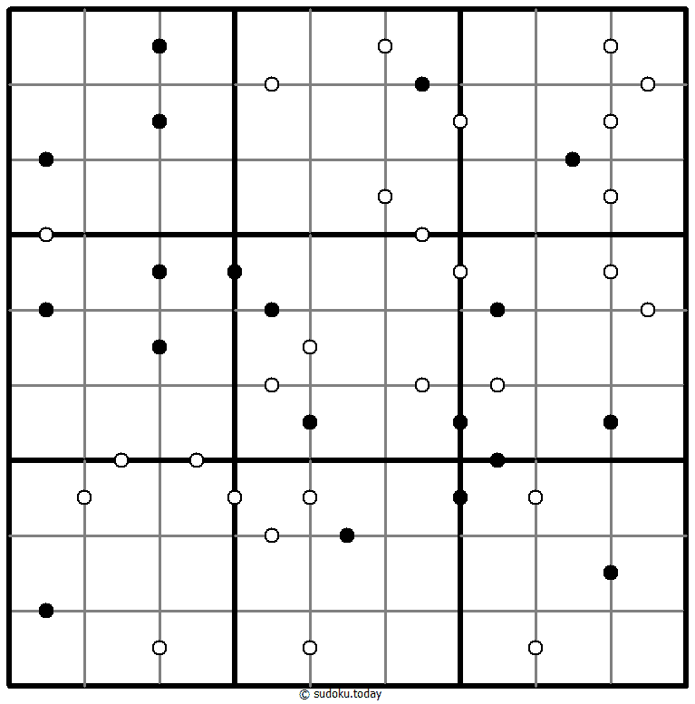 围棋点数独 示例题图
