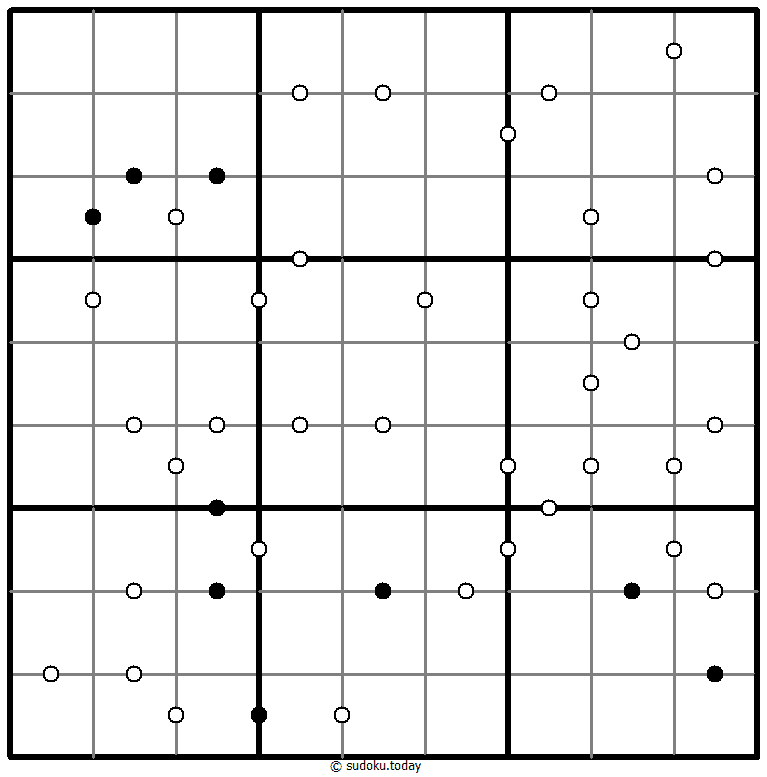 围棋点数独 示例题图