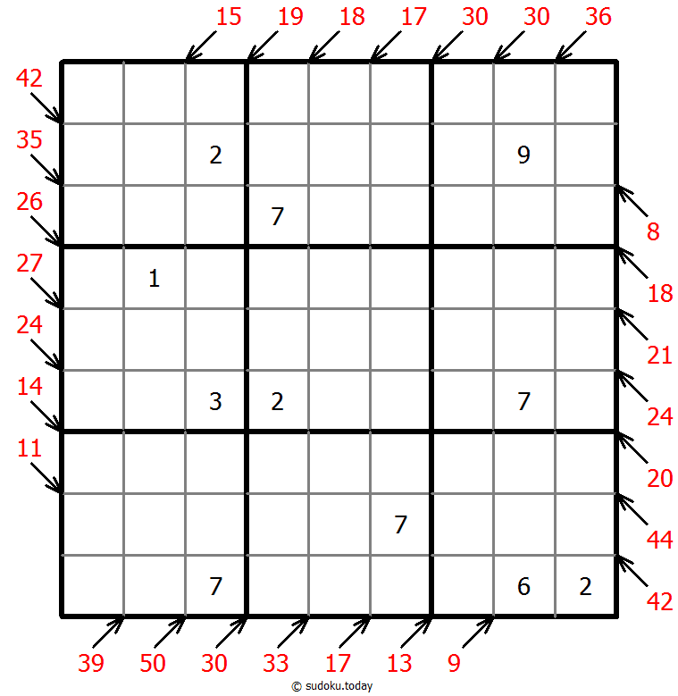 小杀手数独 #41183