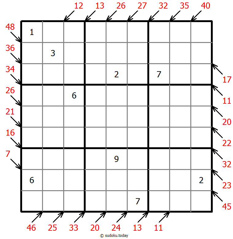 小杀手数独 #41184