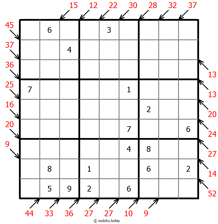 小杀手数独 #41780
