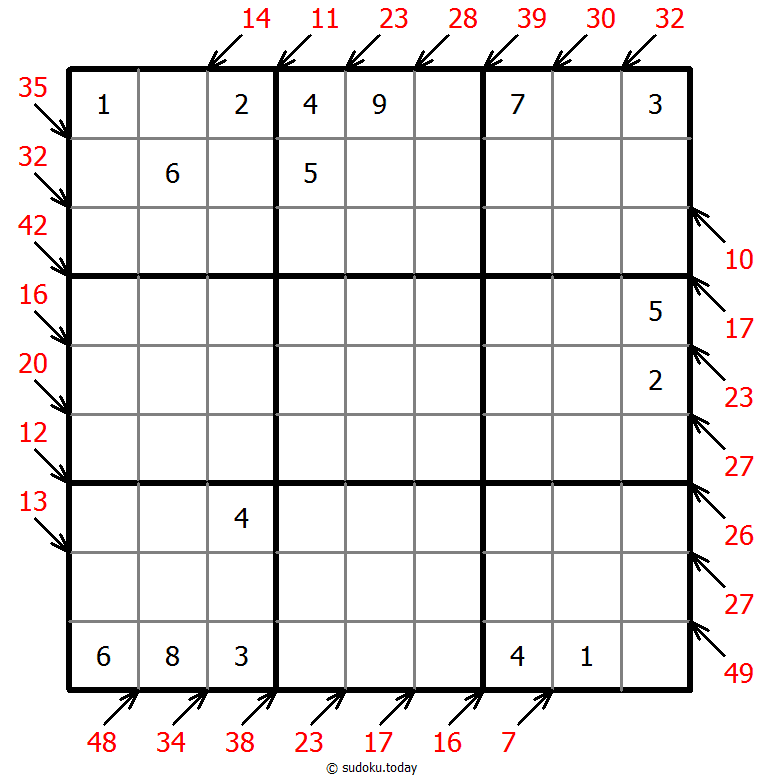小杀手数独 #41915