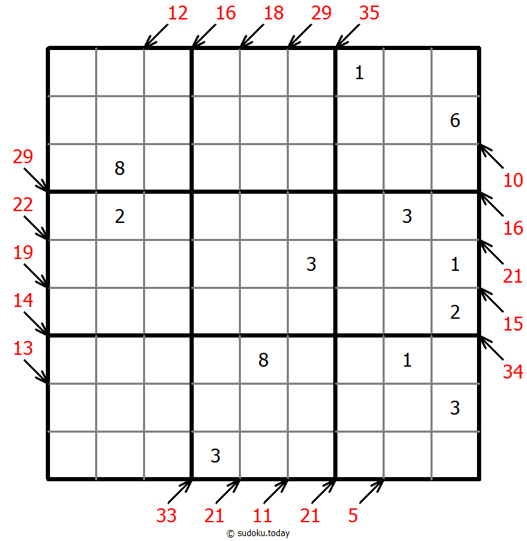 小杀手数独 #42649