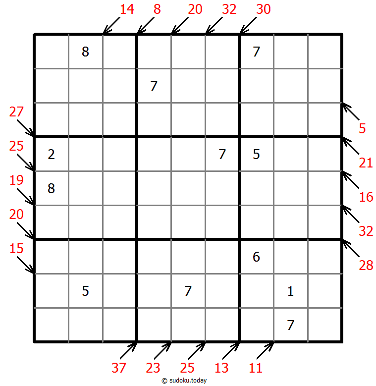 小杀手数独 #42898
