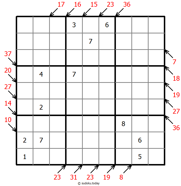 小杀手数独 #42949