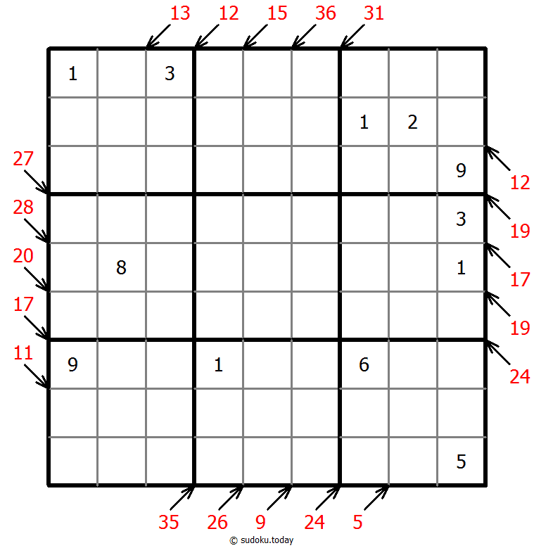 小杀手数独 #42984