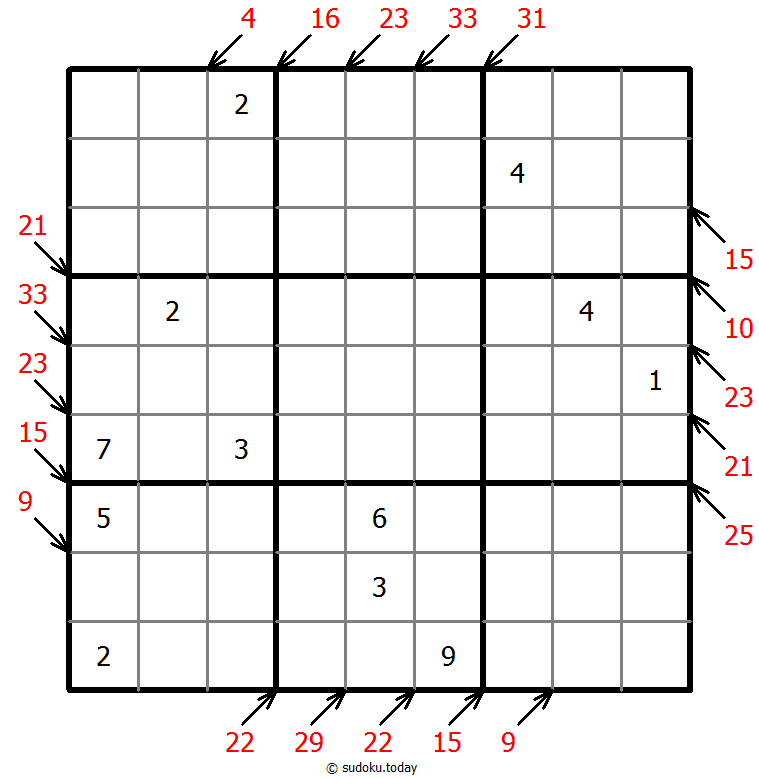 小杀手数独 #43098