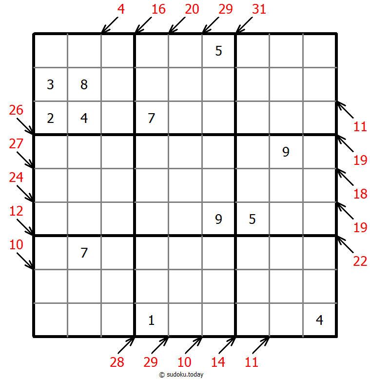 小杀手数独 #43193