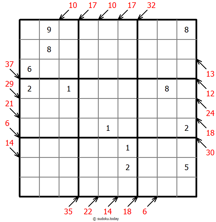 小杀手数独 #43194