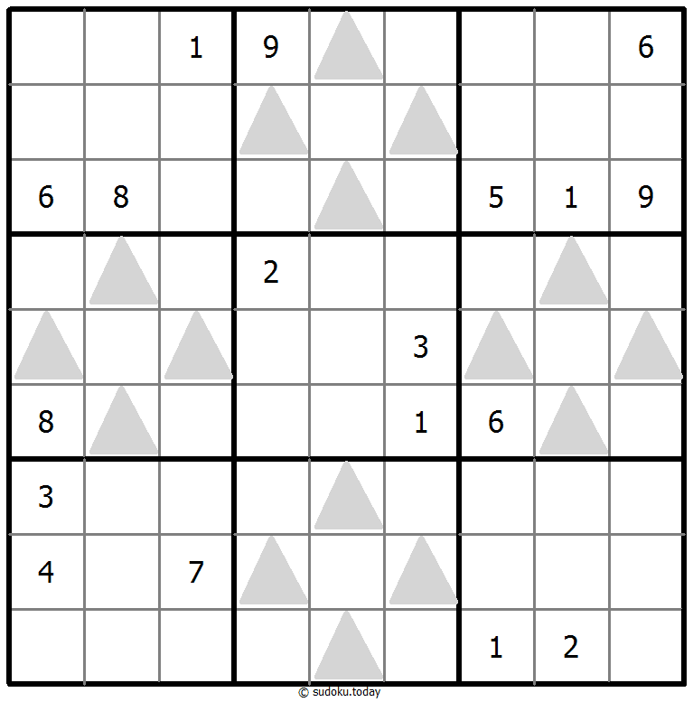 奇数数独 #38251