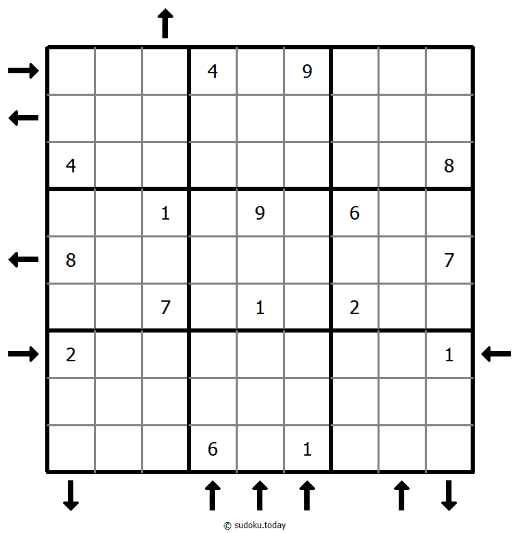 升序降序数独 2025年10月27日