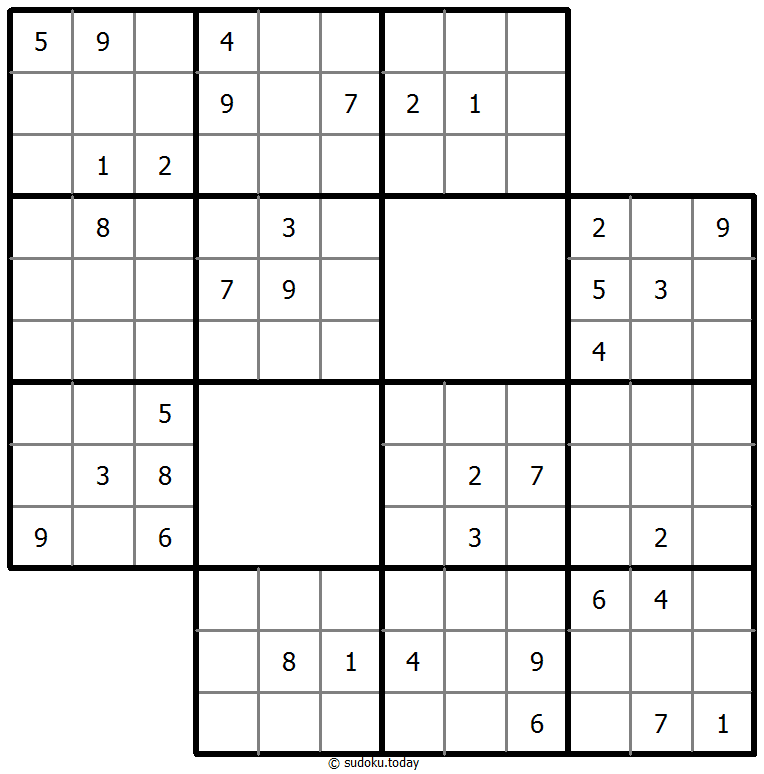 楼梯数独 #38870