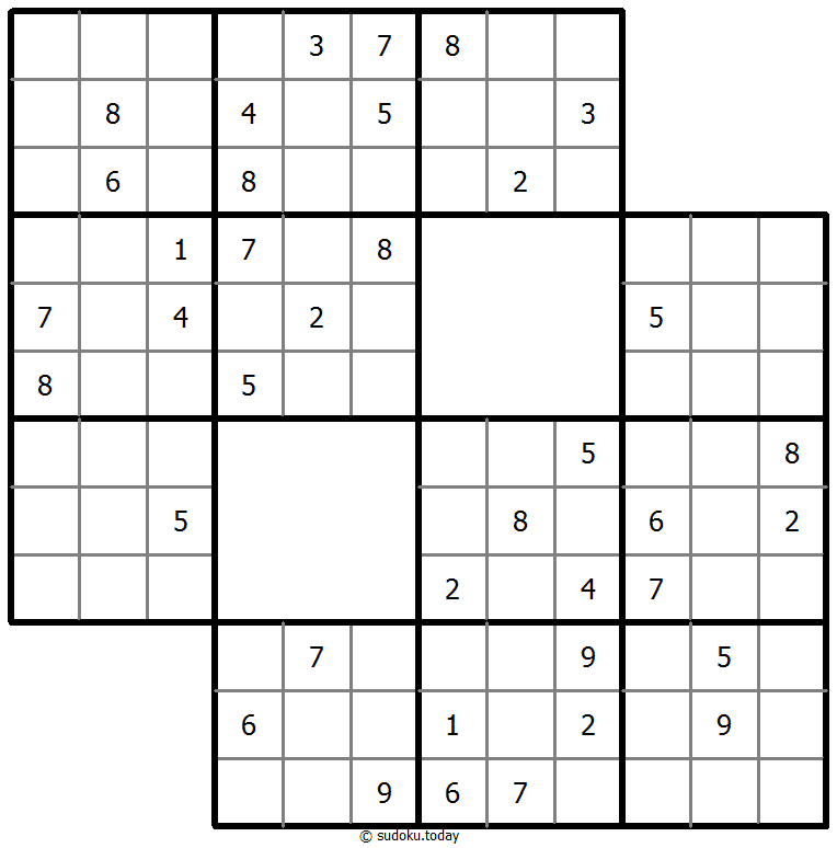楼梯数独 #38895