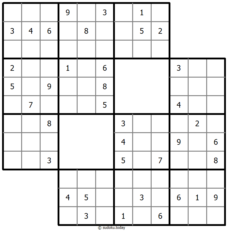 楼梯数独 #38899