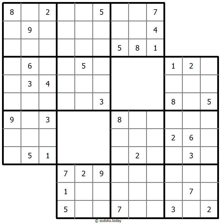 Staircase Sudoku 2025年11月16日