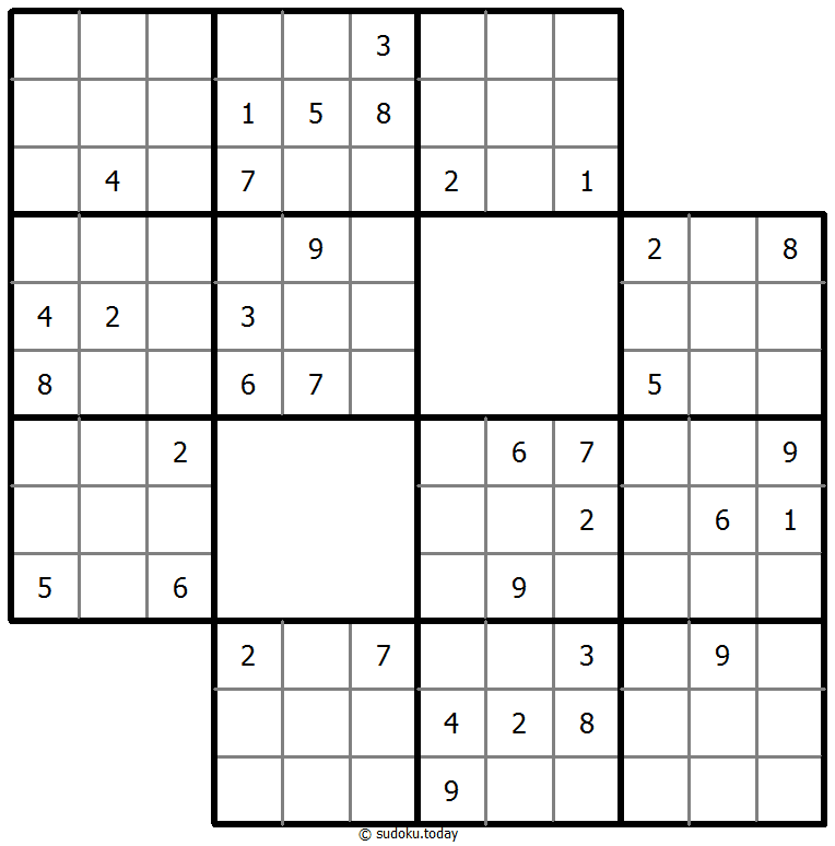 楼梯数独 #38927