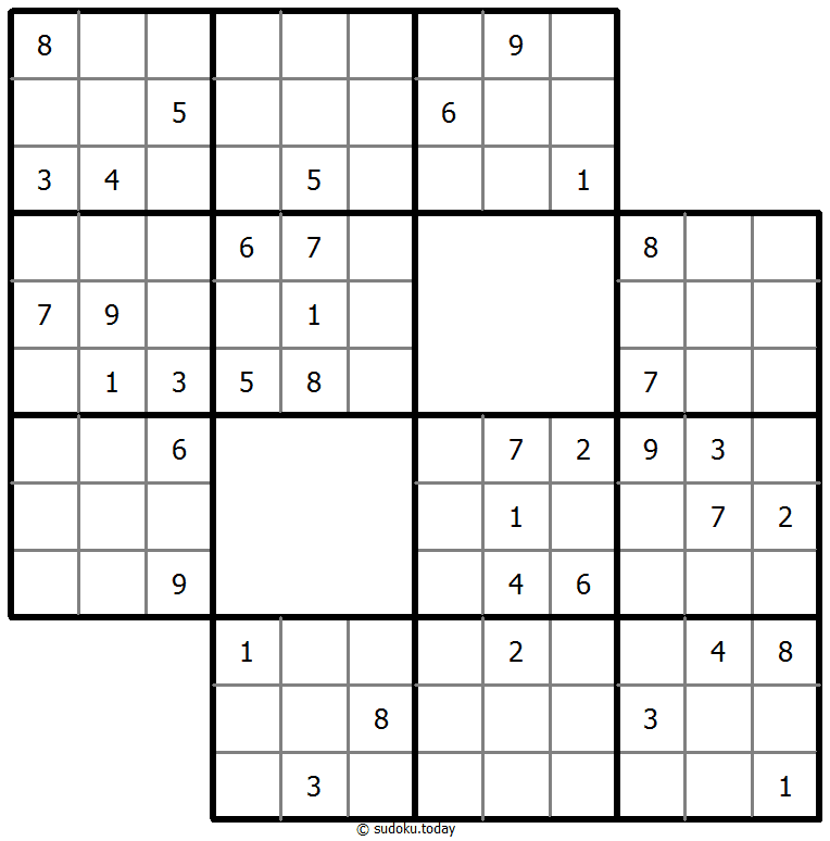 楼梯数独 #38970