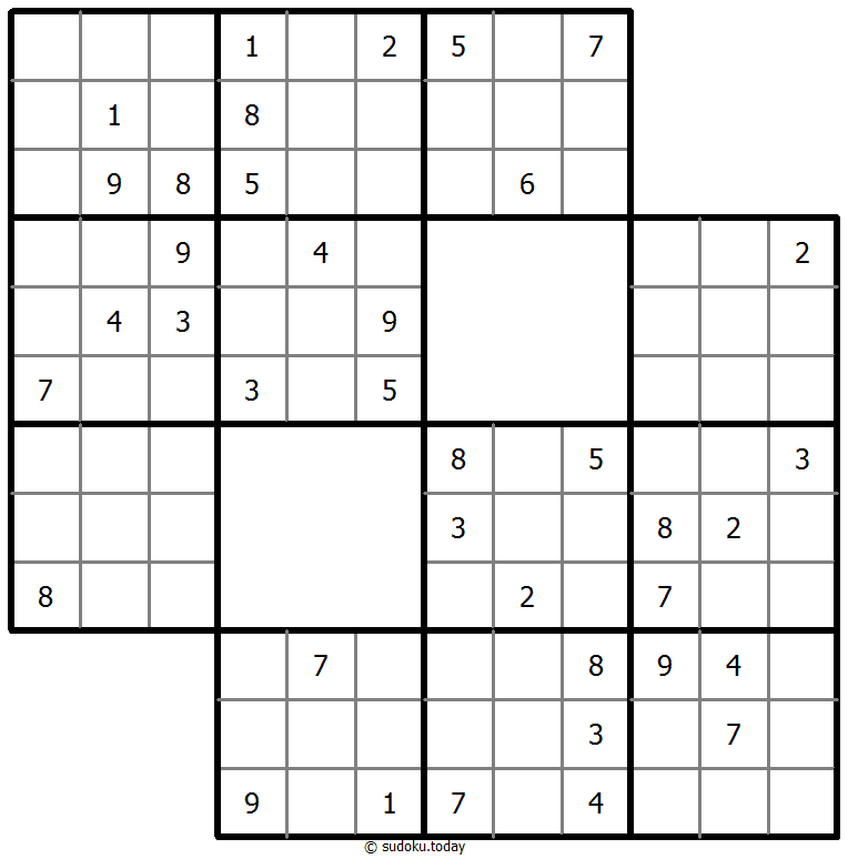 楼梯数独 #38977