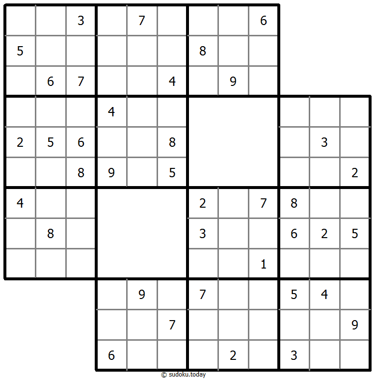 楼梯数独 #38984
