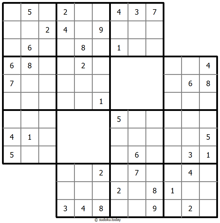楼梯数独 #38987