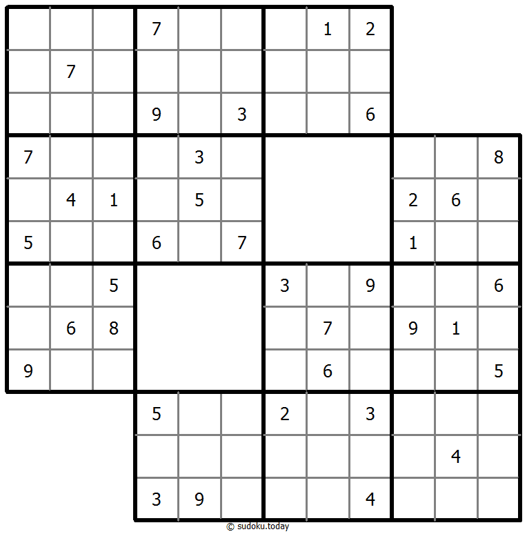 楼梯数独 #38997