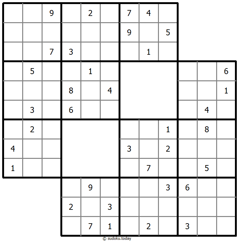 楼梯数独 #38999