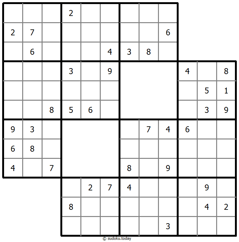 Staircase Sudoku 2025年10月29日