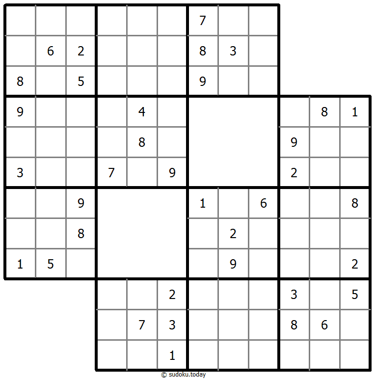 楼梯数独 #39221