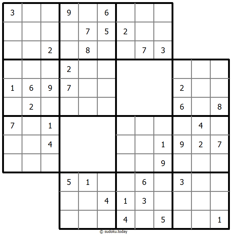 楼梯数独 #39222