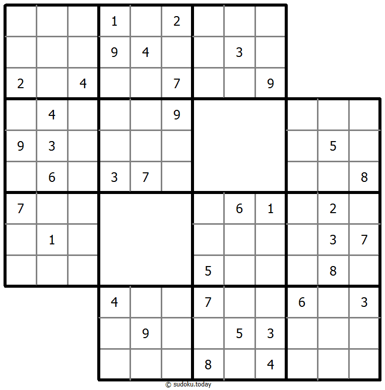 楼梯数独 #39227