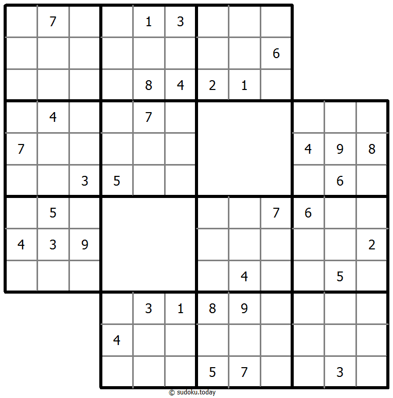 楼梯数独 #39235