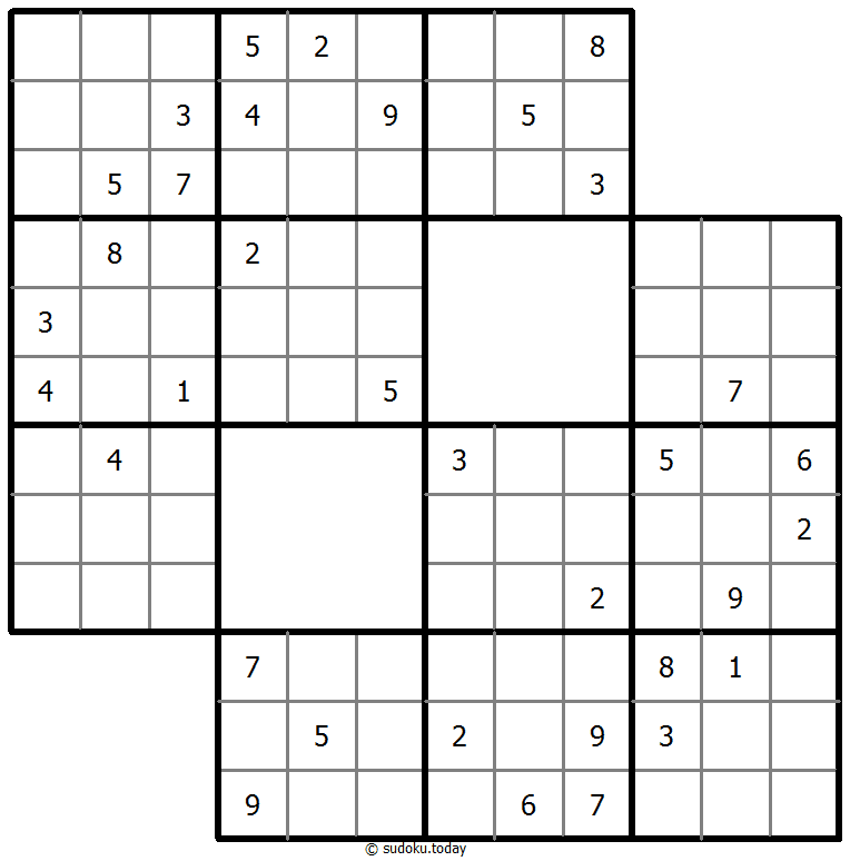 楼梯数独 #39236