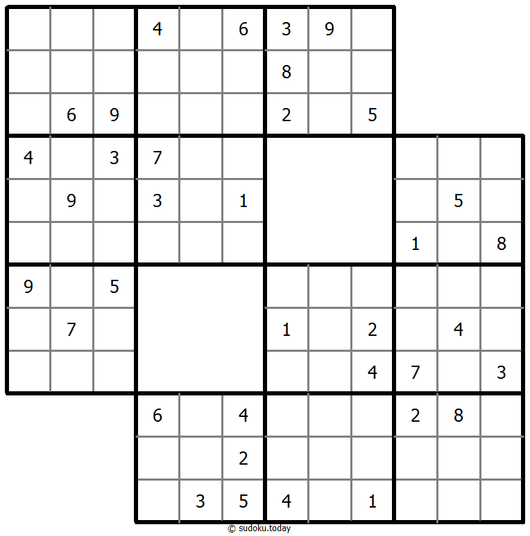 楼梯数独 #39251