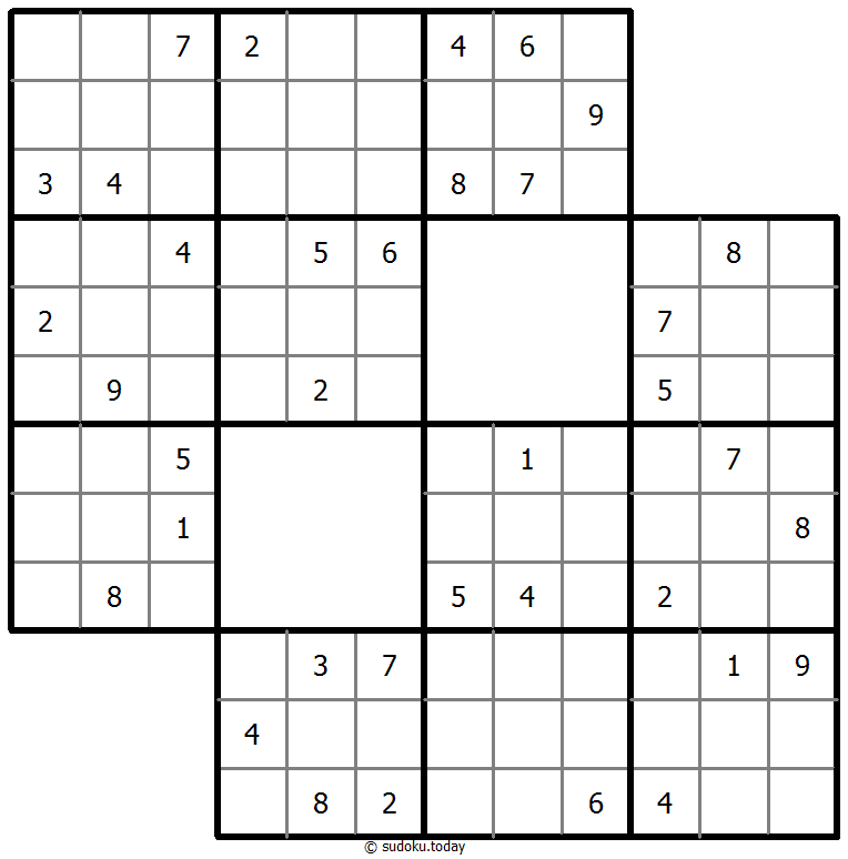 Staircase Sudoku 2025年11月27日