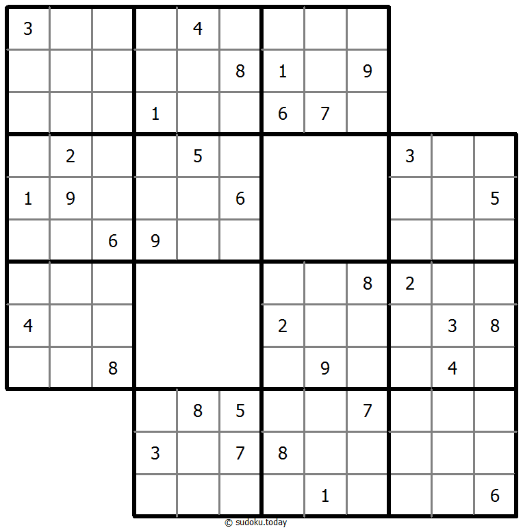 楼梯数独 #39279