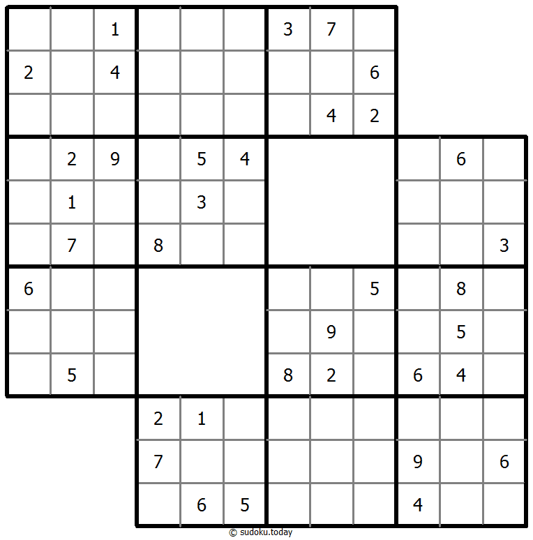 楼梯数独 #39333