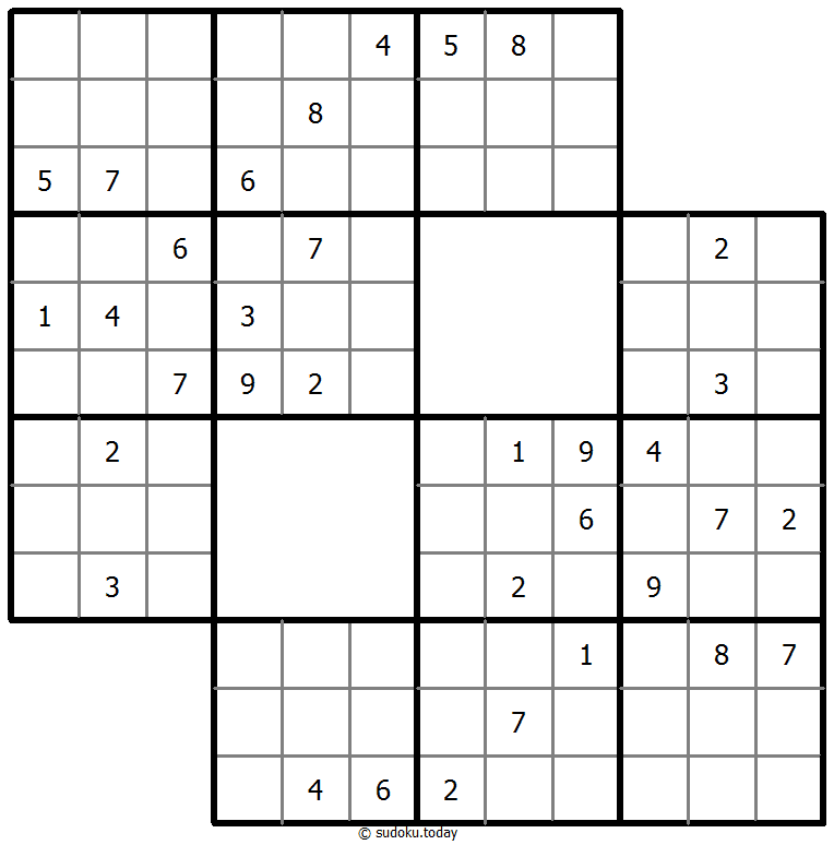 楼梯数独 #39335