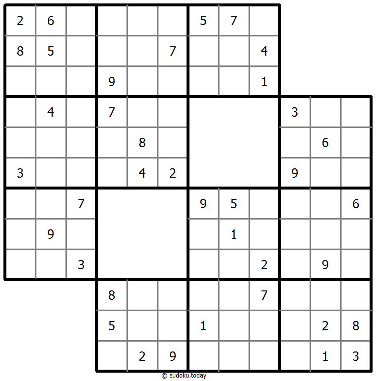 楼梯数独 #39341