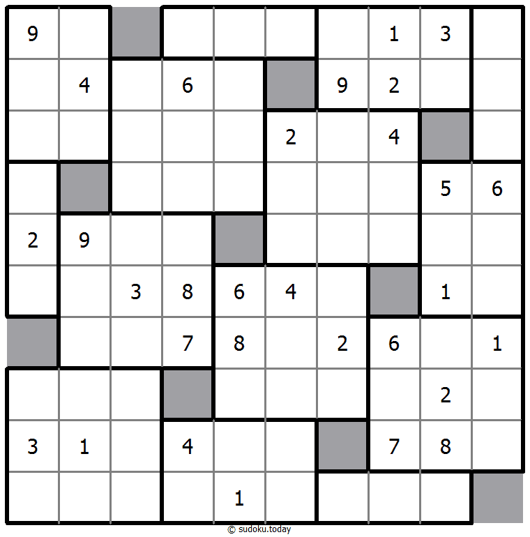 十盒数独 #39877